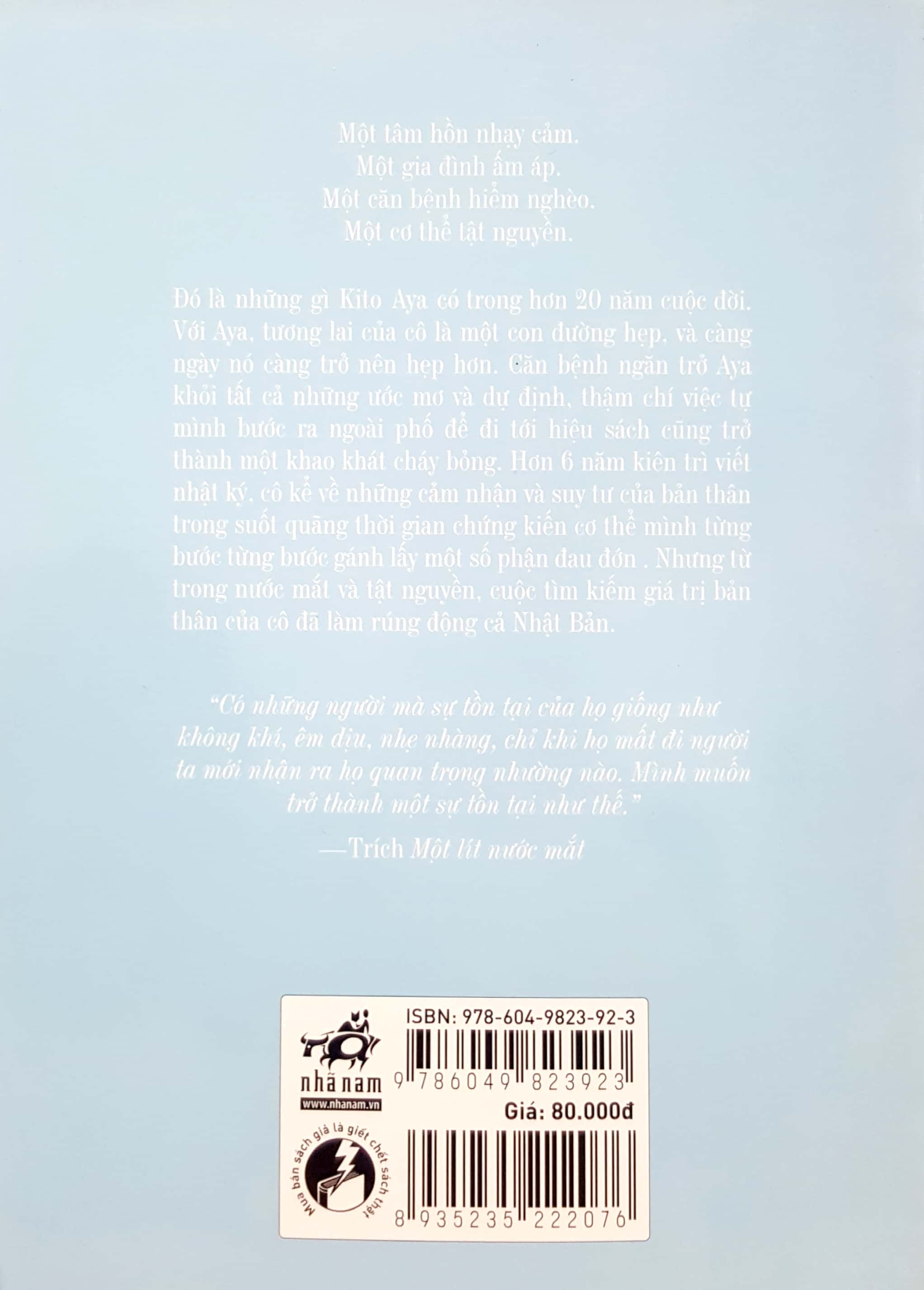 Sách Fahasa - Một Lít Nước Mắt (Tái Bản 2019)