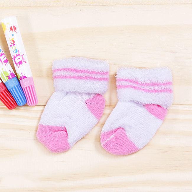 Combo 3 Đôi Vớ Len Mềm Cho Bé Sơ Sinh