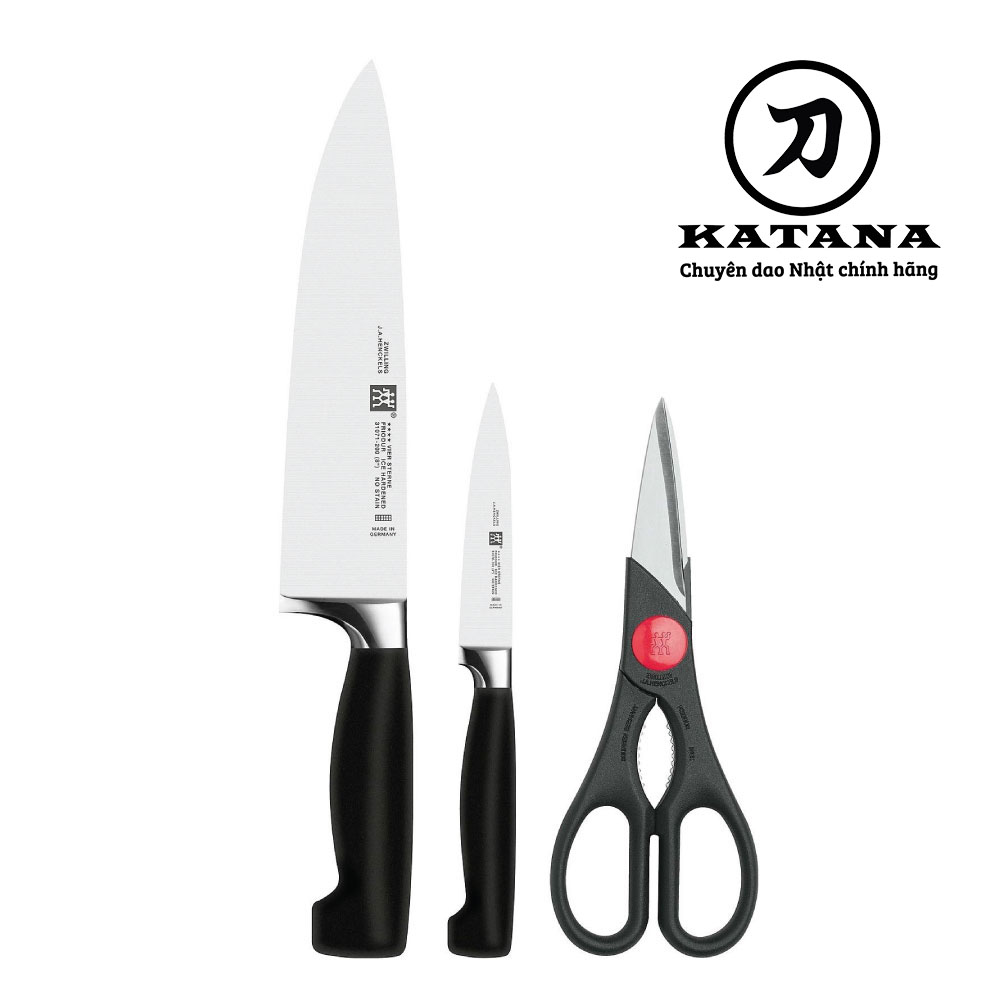 [Trả góp 0%]ZWILLING - Bộ dao Four Star - 3 món