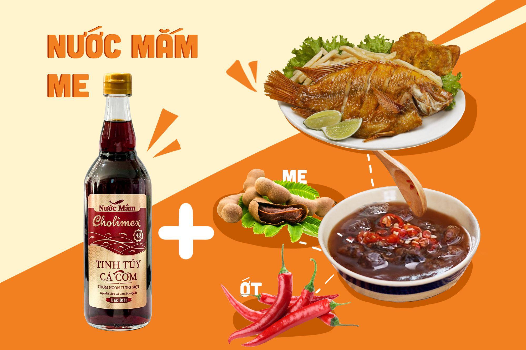 Nước mắm Cholimex 40 độ đạm - 500ml