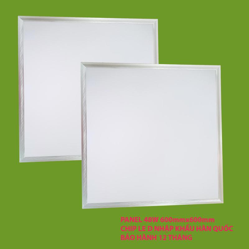 Bộ 2 đèn led Panel 48W 600 x 600mm