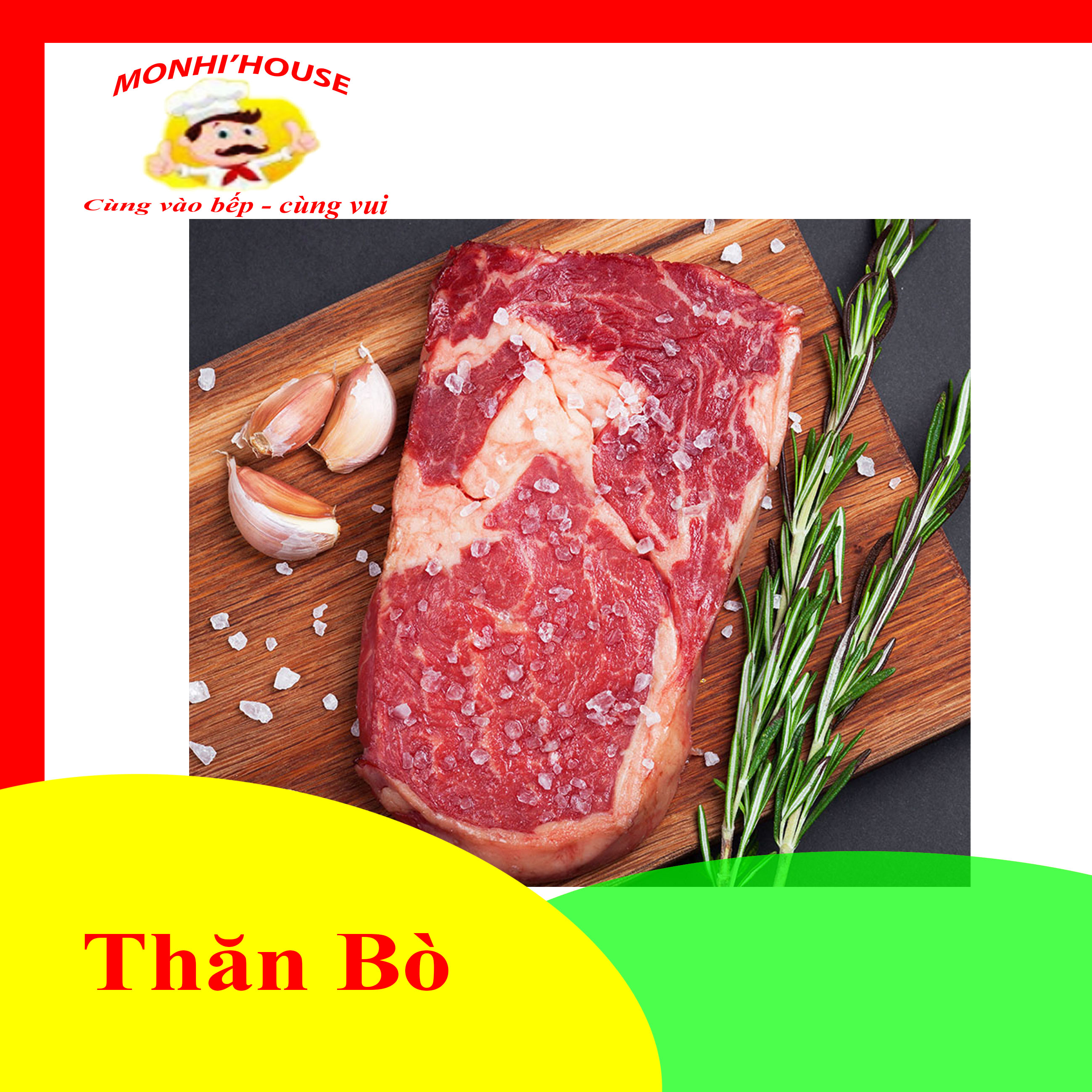 500G THỊT THĂN BÒ BÍT TẾT MỀM, NGON( SHIP HỎA TỐC HCM)