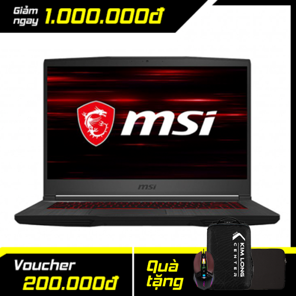 Bảng giá Laptop MSI GF65 Thin 10SER-622VN : i7-10750H | 8GB RAM | 512GB SSD | RTX 2060 6GB + UHD Graphics 630 | 15.6 FHD 144Hz | Win 10 Phong Vũ