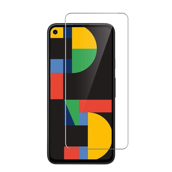 Kính cường lực trong suốt cho Google Pixel 5 (Kèm miếng lau)