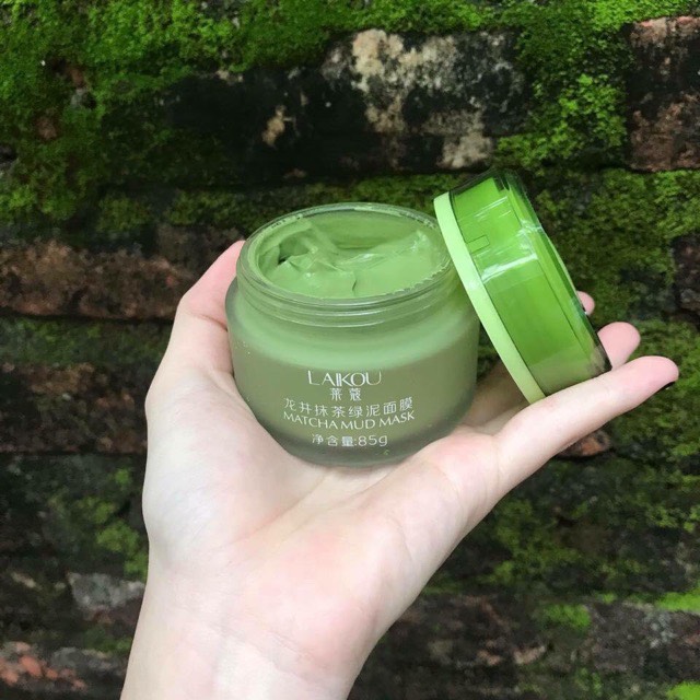 Mặt nạ trà xanh Matcha mud mask Laikou
