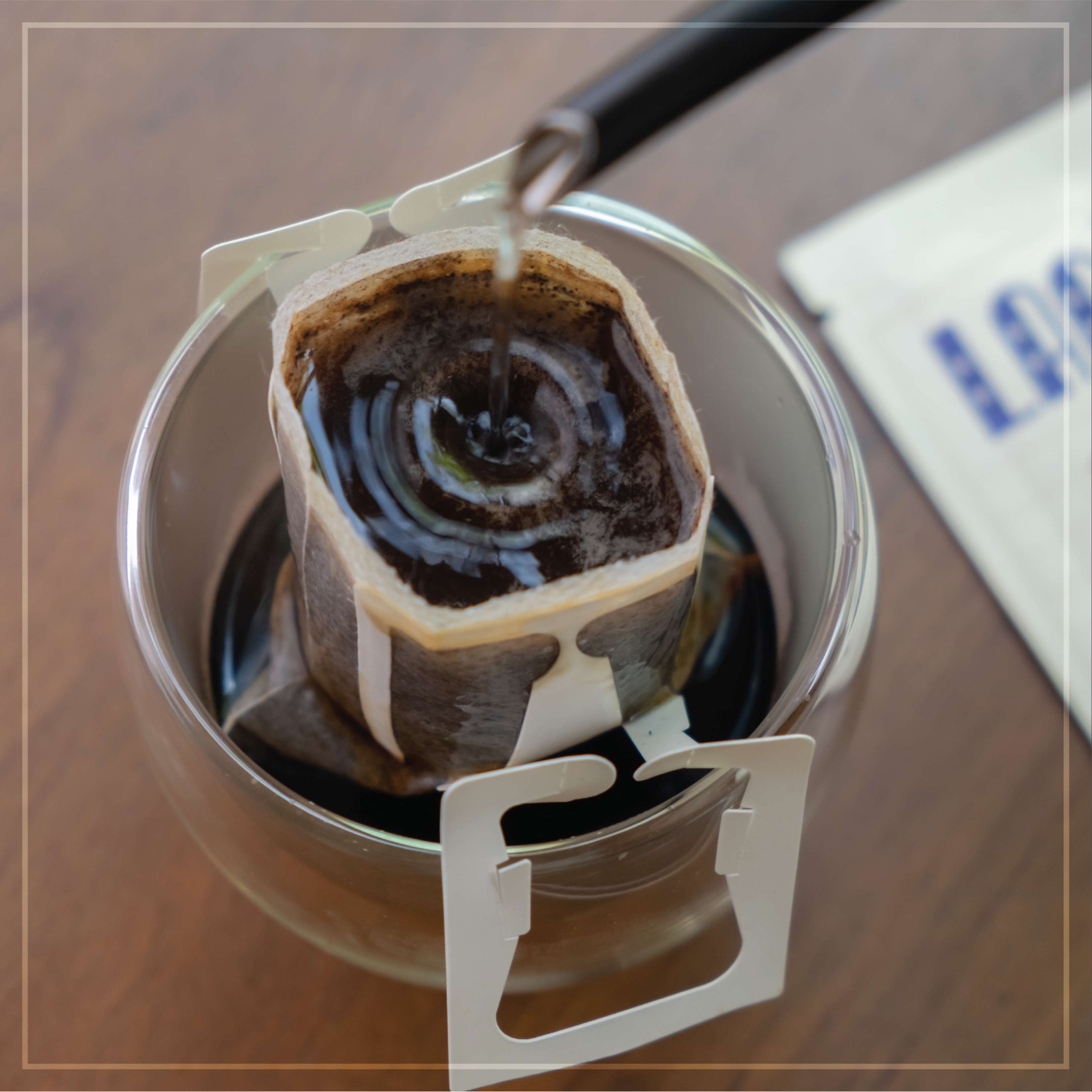 Cà phê túi lọc Lacàph Phin Blend - Hàng chính hãng