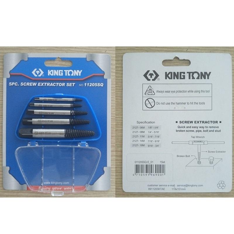 Bộ taro ren 5 cái kingtony 11205sq