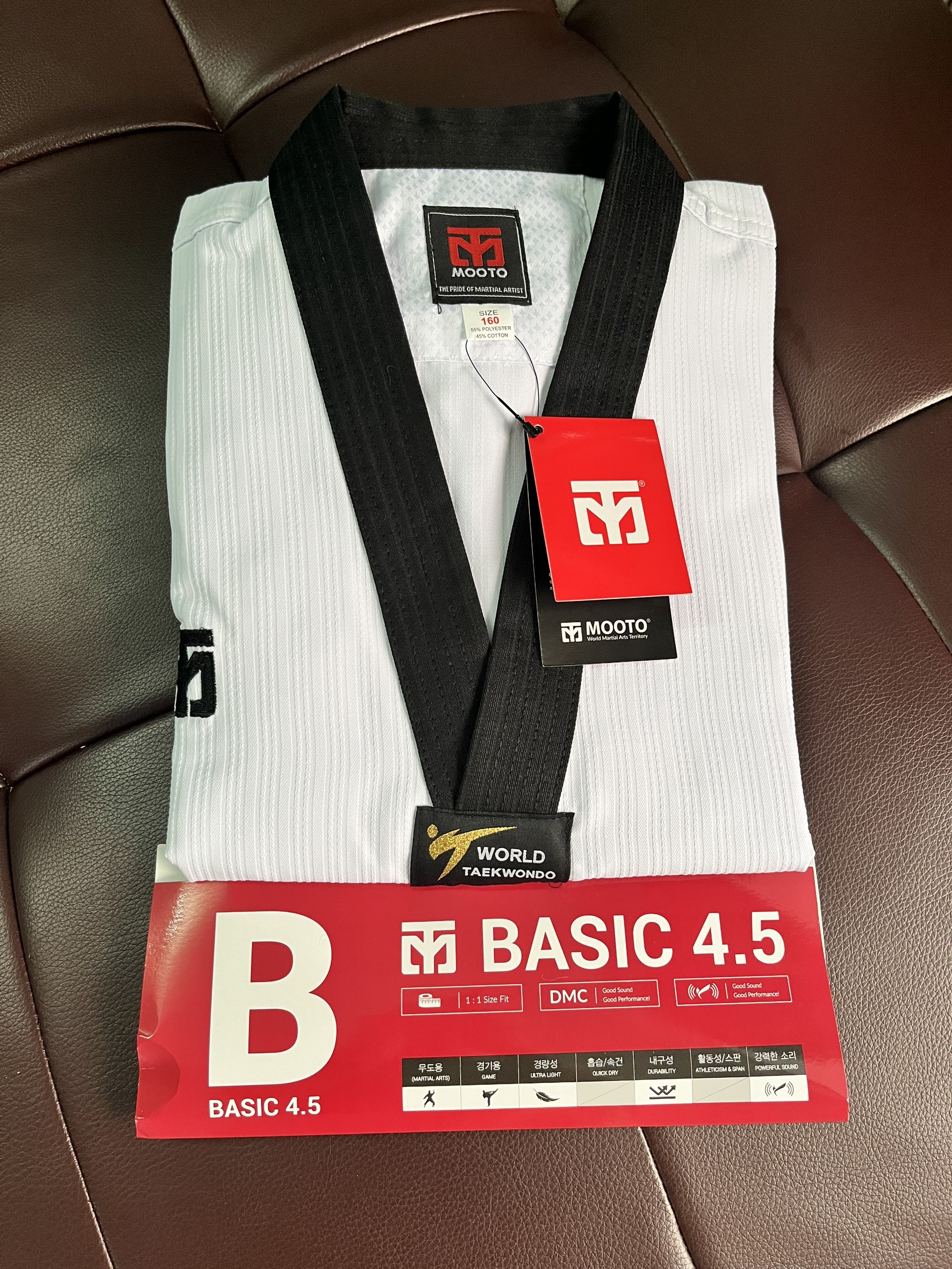 Võ phục Taekwondo Mooto Basic 4.0