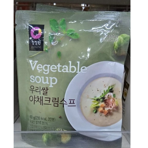 Bột súp kem rau củ hàn quốc túi 60g