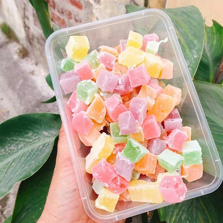 Kẹo Dẻo Sữa Trái Cây Đà Lạt