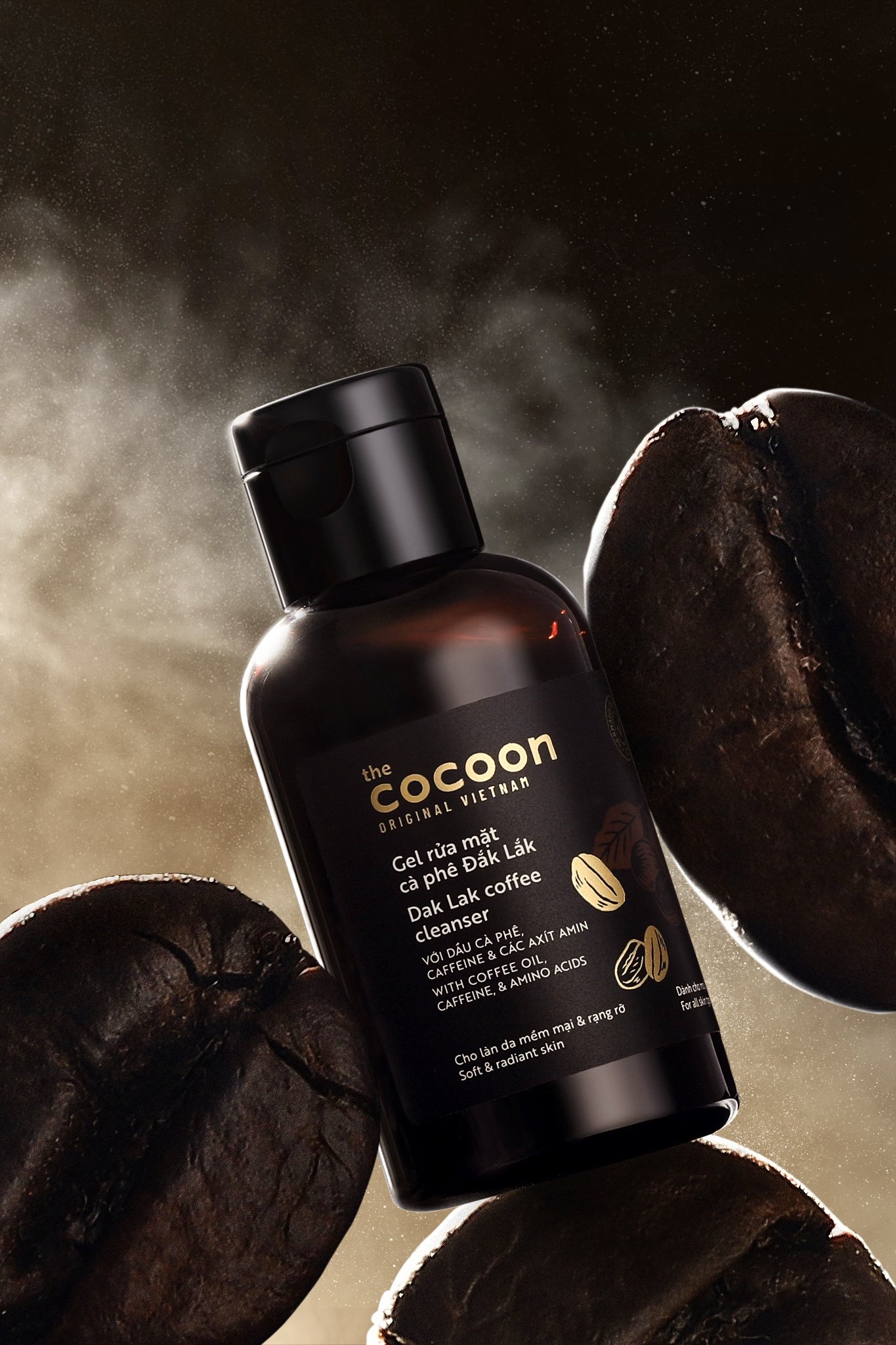 Gel Rửa Mặt Cà Phê Đắk Lắk Cafe Cocoon 140ml - Khongcoson