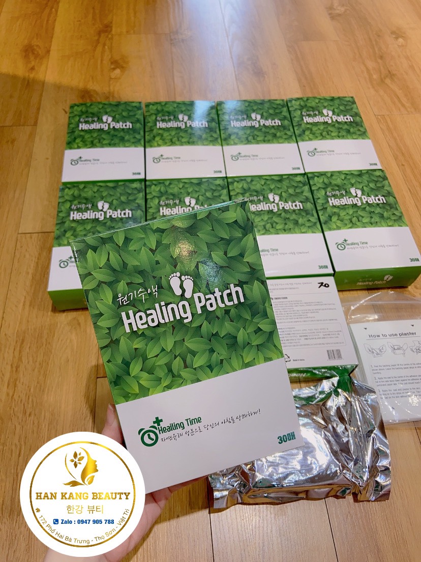 Korean Healing Patch Detox Patch That Absorbs Toxins from the Soles of the Feet