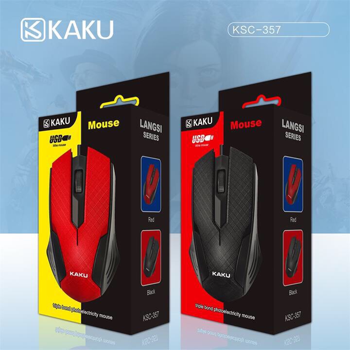 CHUỘT QUANG CÓ DÂY KAKU-357