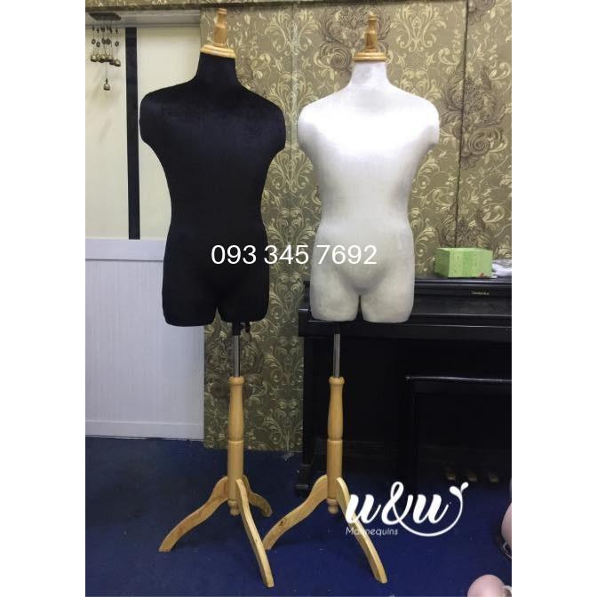 [HCM]Manocanh nhung Nam có đùi (chân gỗ) mặc vest