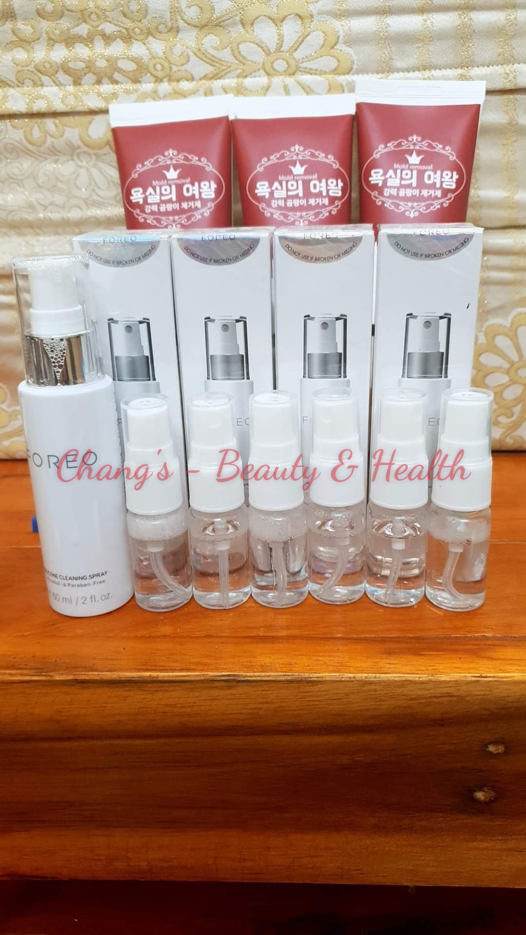 Xịt vệ sinh máy rửa mặt Fore.o Silicone Cleansing Spray (xịt vệ sinh máy rửa mặt Fore.o)