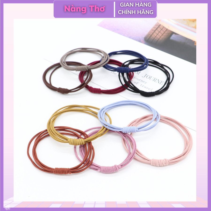 Dây Cột Tóc Đơn Giản Cho Nữ