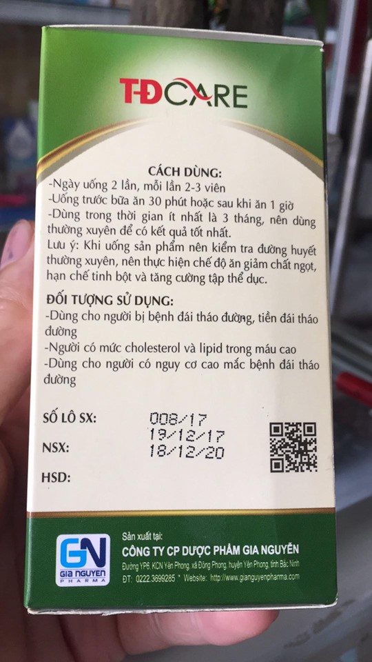 TĐ CARE - ỔN ĐỊNH ĐƯỜNG HUYẾT