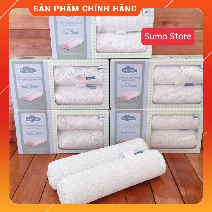 Bộ gối chặn sợi tre chống ngạt kháng khuẩn Bamboo Comfy Baby cho bé