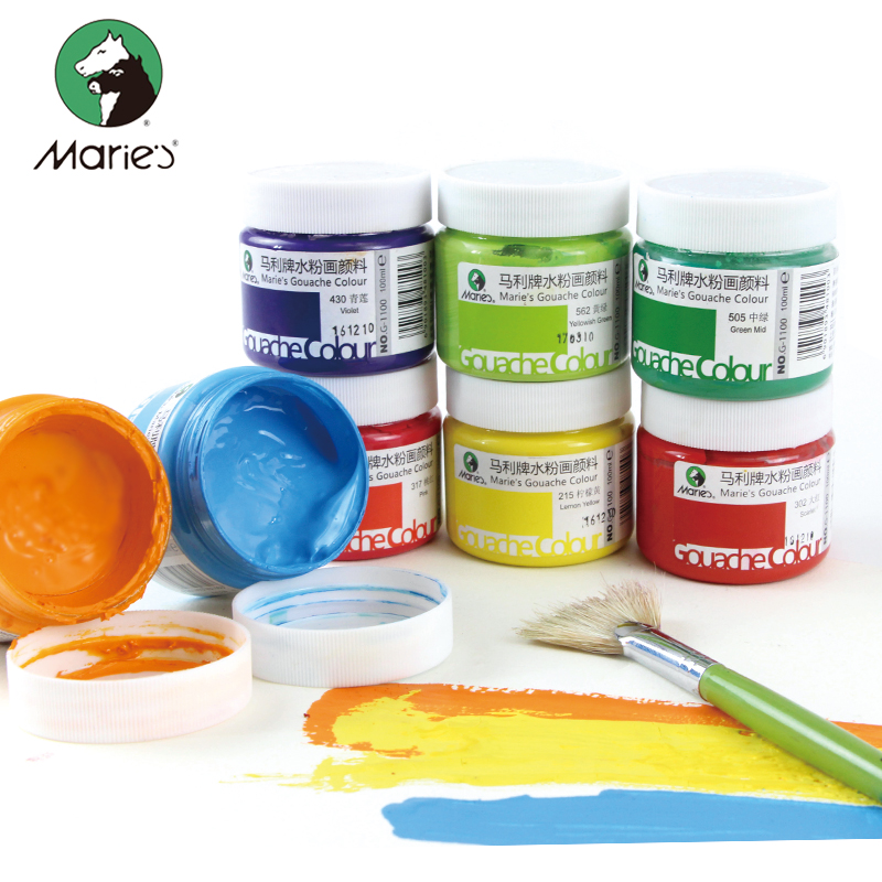 [HCM][BÁN LẺ] - MÀU GOUACHE MARIES HỦ 100 ML