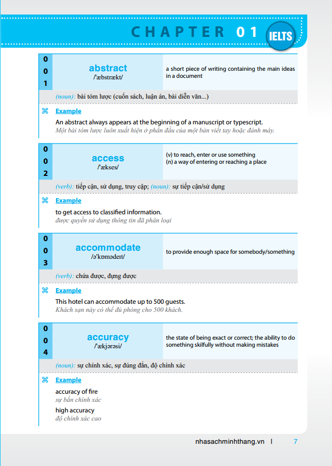 Ielts Exam Vocabulary (Paperback)