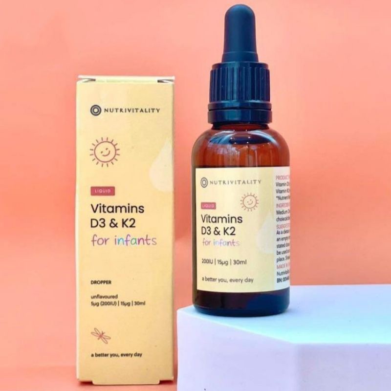 Vitamin D3K2 Mk7 Nutrivitality Anh