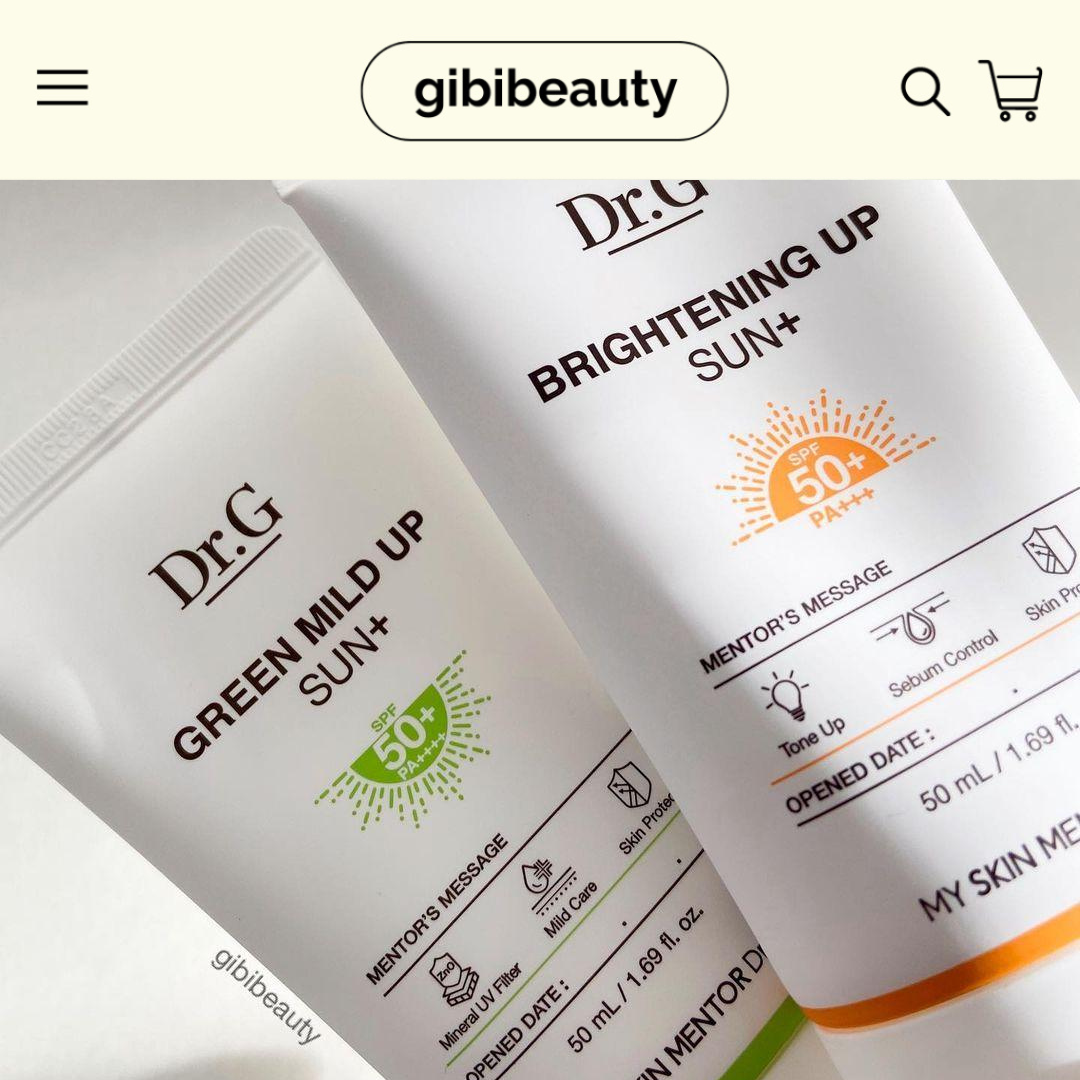 Kem chống nắng DR.G Sun+ SPF50+ PA++++