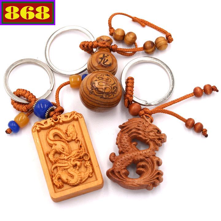 [HCM]Bộ 3 móc chìa khóa 12 con giáp tuổi Thìn BBMT11
