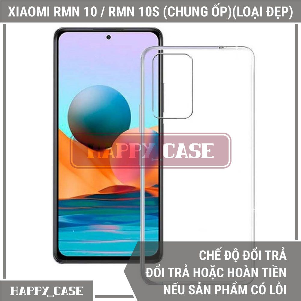 Ốp Lưng Điện Thoại XIAOMI REDMI NOTE 10 / REDMI NOTE 10S (CHUNG ỐP LƯNG) (LOẠI ĐẸP) Thin Transparent Silicon