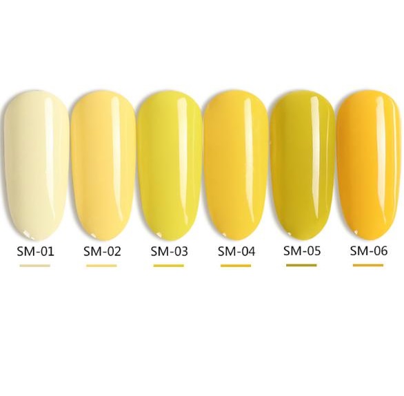 [HCM]Sơn gel AS - màu vàng mã SM