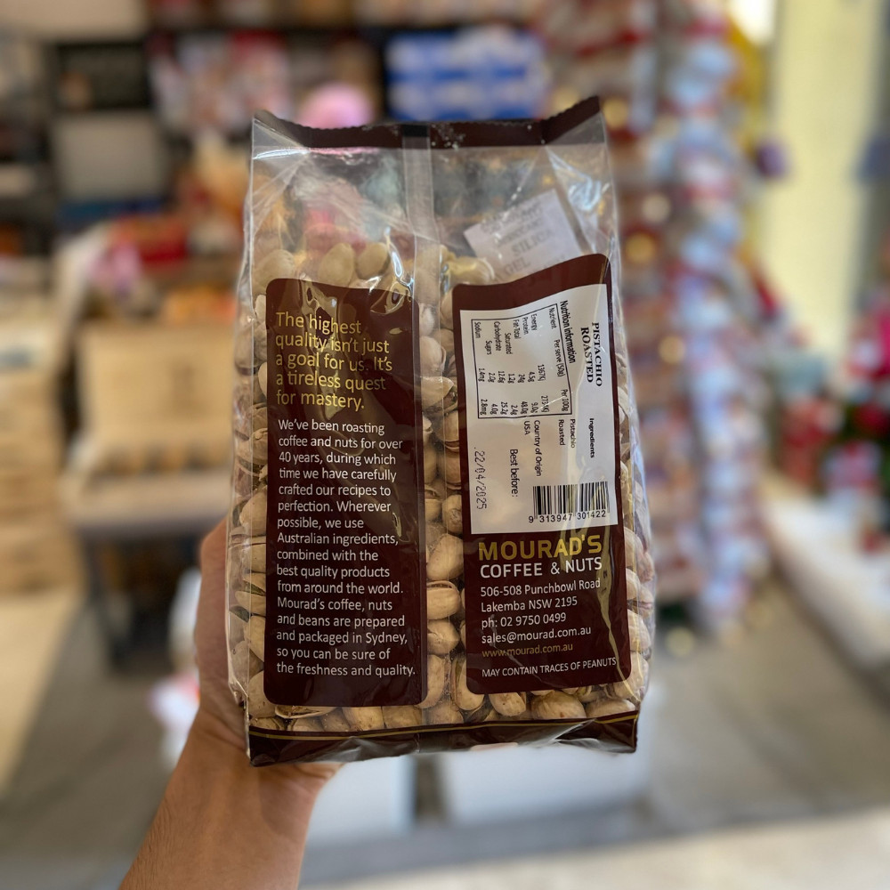 Hạt dẻ cười Mourad's Coffee & Nuts 500g-Hàng Úc