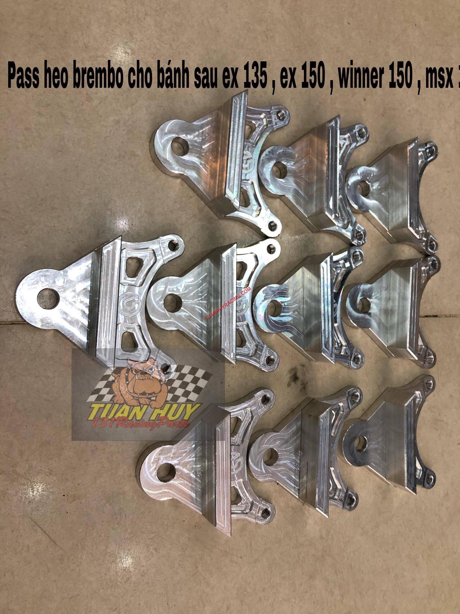 [HCM]Pass heo brembo CNC thông dụng tất cả các loại xe 2 pis đối xứng