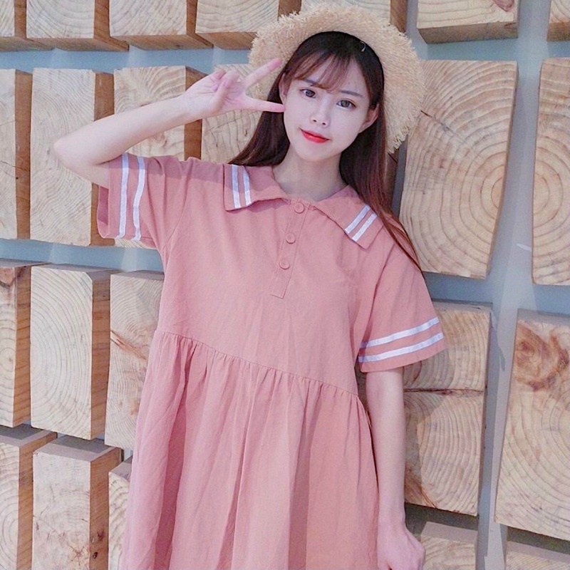 ĐẦM BANYDOLL CỔ THỦY THỦ (có ảnh thật) MS 105