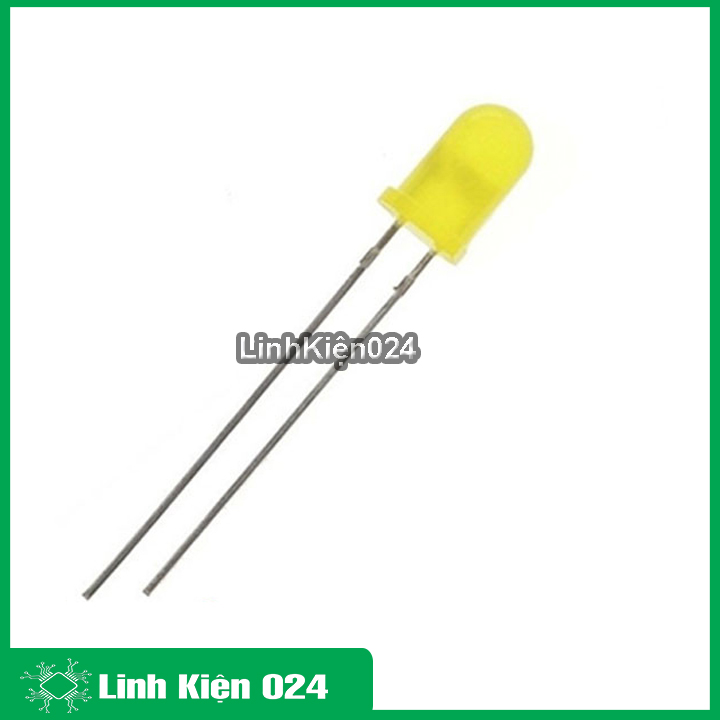Gói 100 Con Led Phủ Màu 5mm