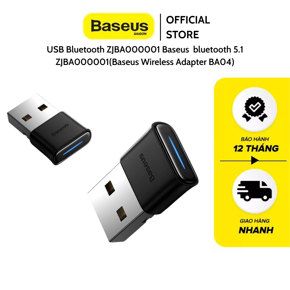 USB Bluetooth ZJBA000001 Baseus  bluetooth 5.1 ZJBA000001(Baseus Wireless Adapter BA04)