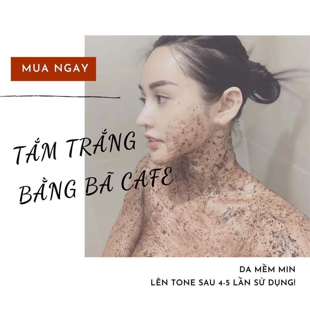 Bã cafe nguyên chất đã tách dầu