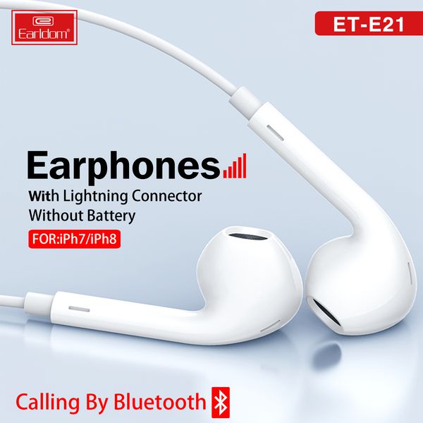 Tai Nghe iPhone Chân Lightning Earldom E21