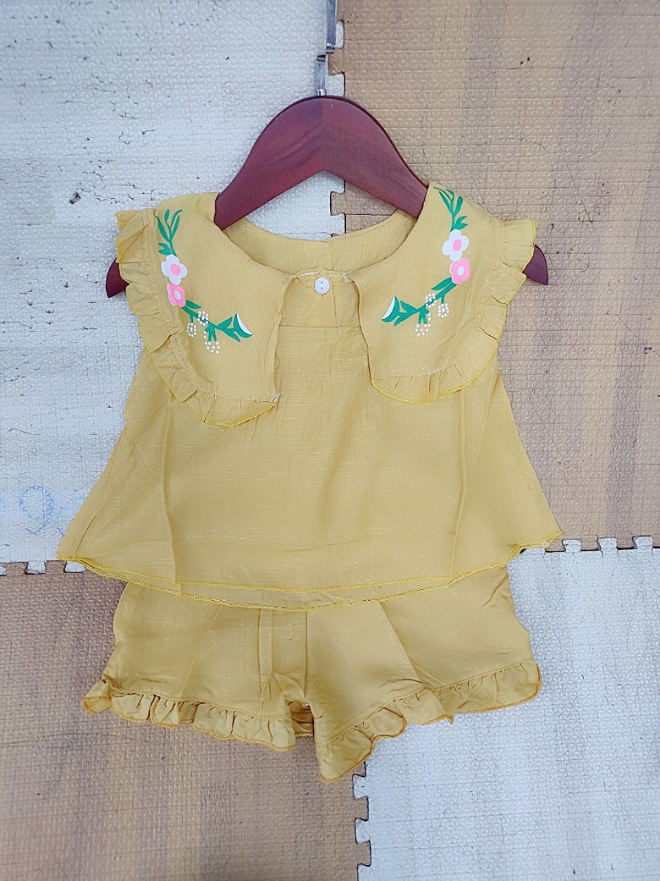 bộ đũi tơ cho bé gái 8-18kg