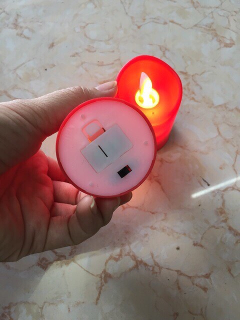 Bộ 2 đèn cầy xài pin