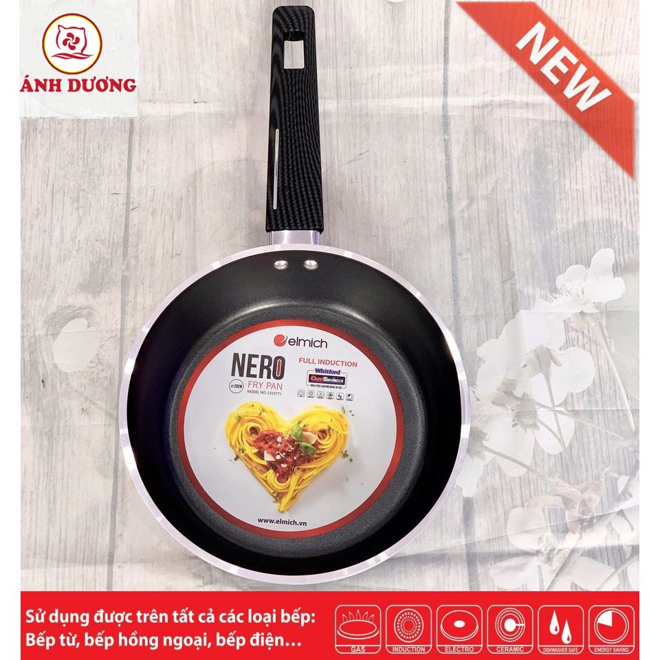 Chảo elmich el3771/3773.chảo elmich nero chống dính cao cấp