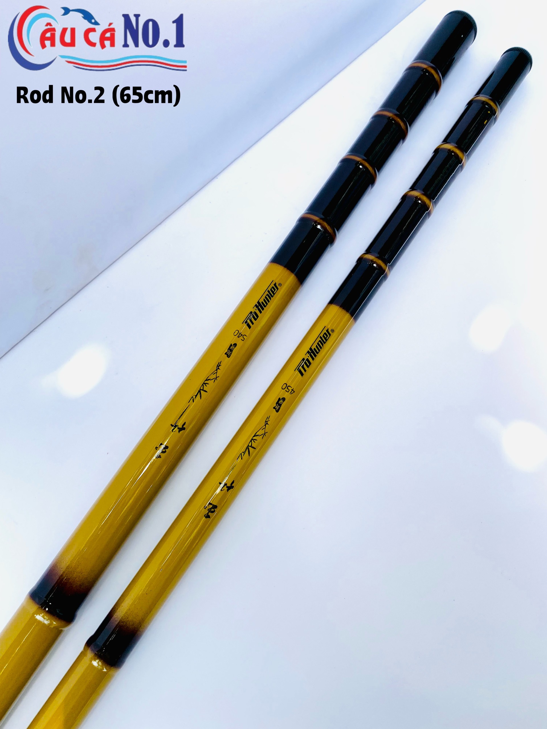 CẦN CÂU TAY DẠNG RÚT NO.2 RÚT GỌN 65CM