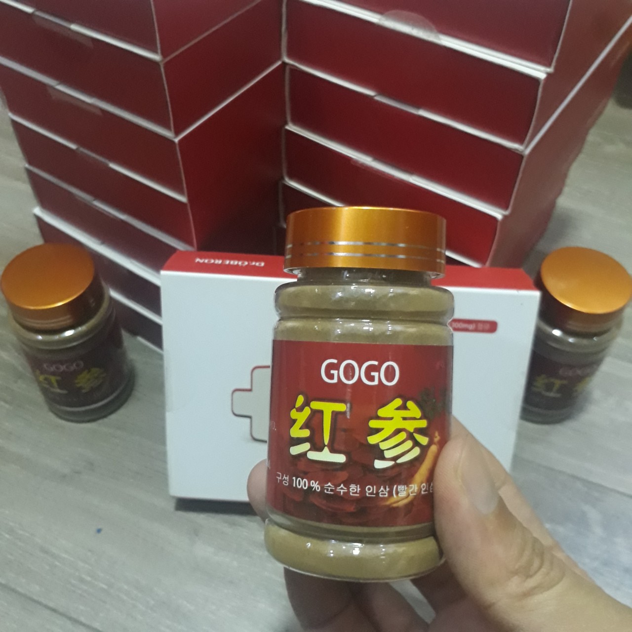 Hồng Sâm GoGo ❤️ Mẫu Hot❤️ Hồng Sâm Cấy Trắng Da