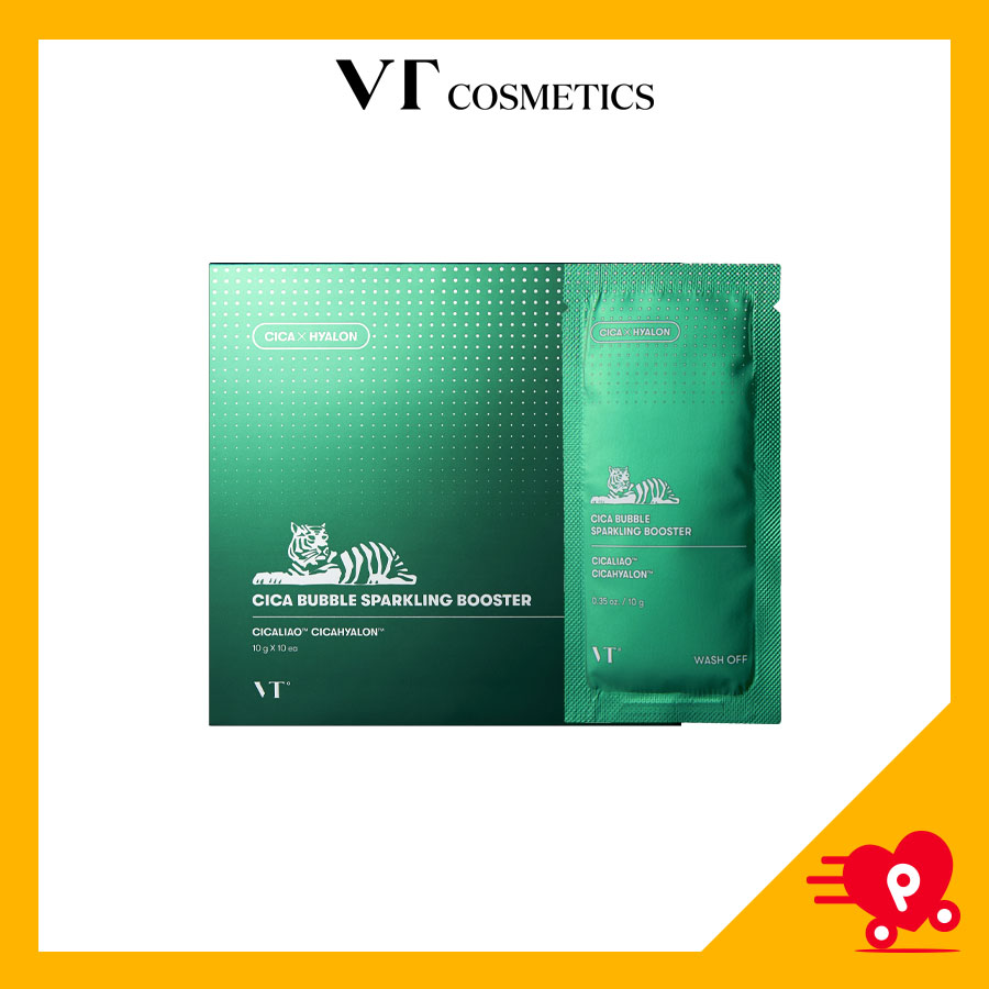 Mặt nạ sủi bọt VT Cica Bubble Sparkling Booster 100ml PICKO