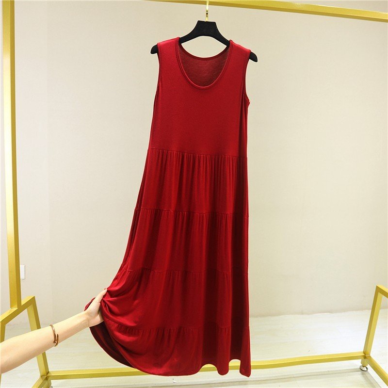 Đầm thun dáng dài hàng nhập khẩu DB16