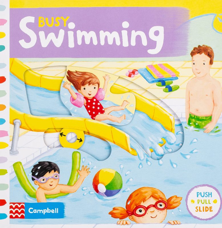 Busy Swimming - Busy Books (Board book)