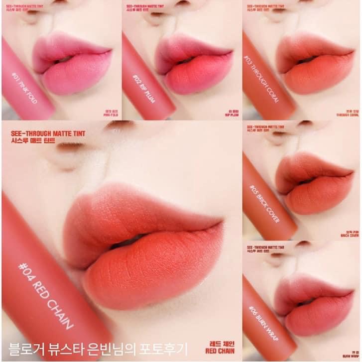 Son kem lì Romand See-Through Matte Tint