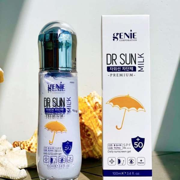 Kem Chống Nắng Genie Dr Sun Milk UV Protector Hàn Quốc