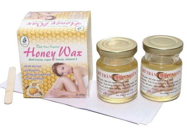 Sáp wax lông- Sáp wax tẩy lông- Sáp wax triệt lông vĩnh viễn kết hợp mỡ trăn (hoàn tiền 100% nếu không hiệu quả) - Tặng kèm dụng cụ triệt lông