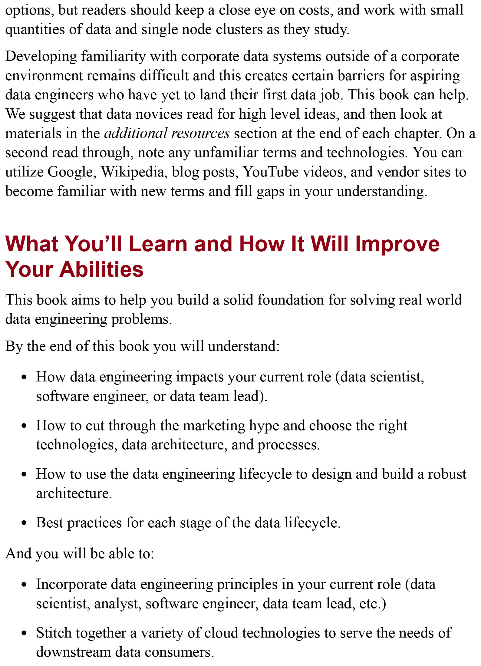 Fundamentals of Data Engineering Plan and Build Robust Data Systems