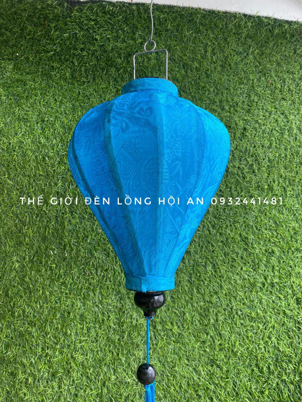 Đèn lồng Hội An vải lụa 30cm