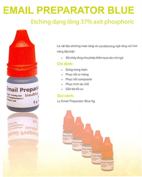 ETCHING - EMAIL PREPARATOR BLUE 1 LỌ 6G- (VẬT TƯ NGHÀNH NHA KHOA)